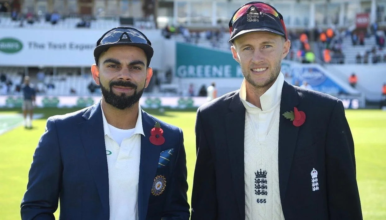 Virat Kohli and Joe Root