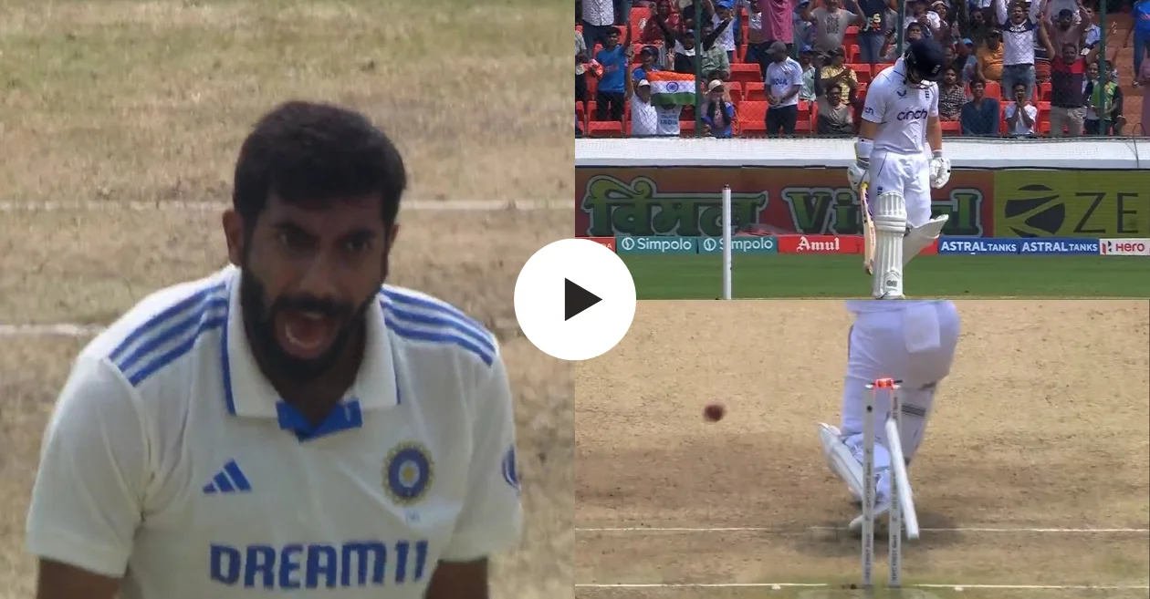 IND vs ENG [WATCH]: Jasprit Bumrah bowls an absolute jaffa to send Ben Duckett’s off-stump for a walk in Hyderabad Test