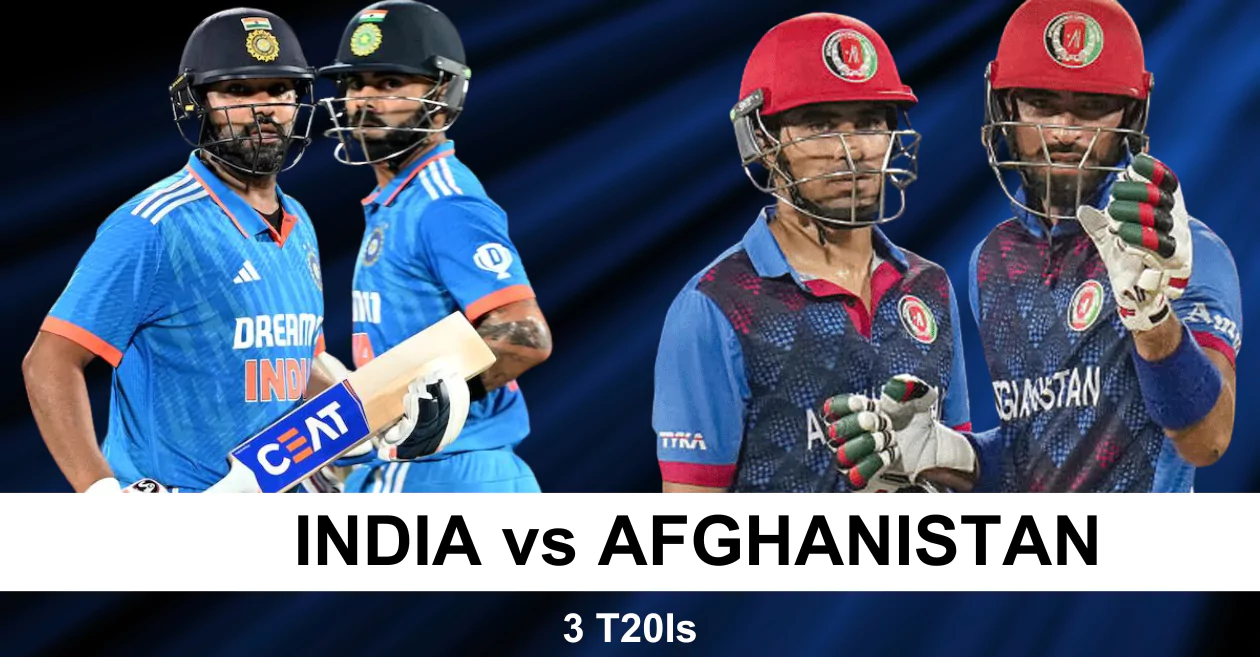 India vs Afghanistan 2024: Dates, Match Timings, Squads, Broadcast & Live Streaming details
