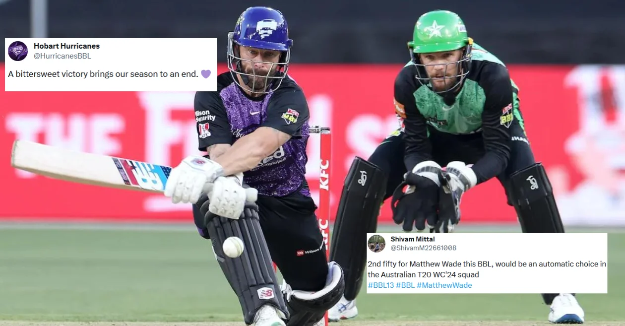 Twitter reactions: Matthew Wade’s sublime knock propels Hobart Hurricanes to comfortable win over Melbourne Stars – BBL