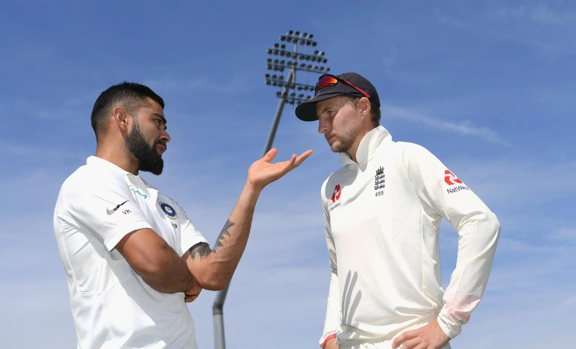 Virat Kohli and Joe Root