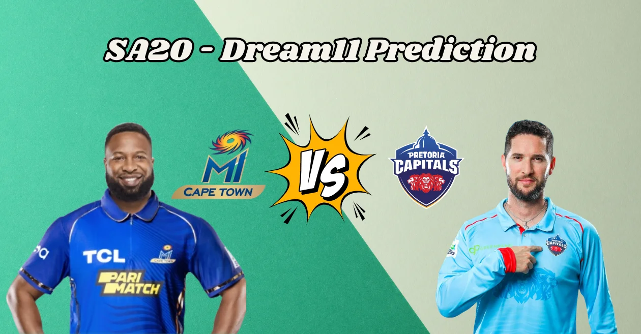SA20 2024, MICT vs PC: Match Prediction, Dream11 Team, Fantasy Tips & Pitch Report