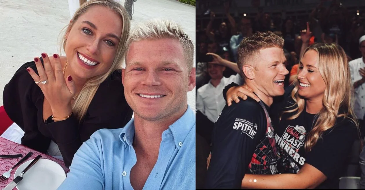 Sam Billings and his fiancé Sarah become parents for the first time; shares picture and name of the baby girl