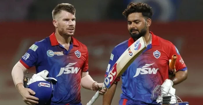 David Warner and Rishabh Pant