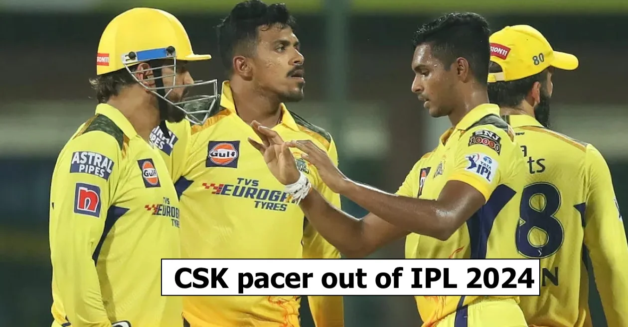 IPL 2024: Injury woes plague Chennai Super Kings as Matheesha Pathirana ruled out for 4-5 weeks