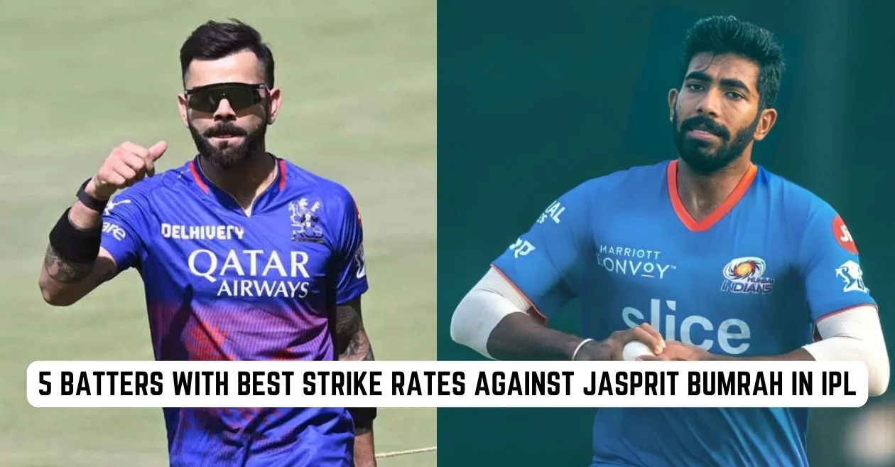 Top 5 batters with best strike rates against Jasprit Bumrah in the IPL