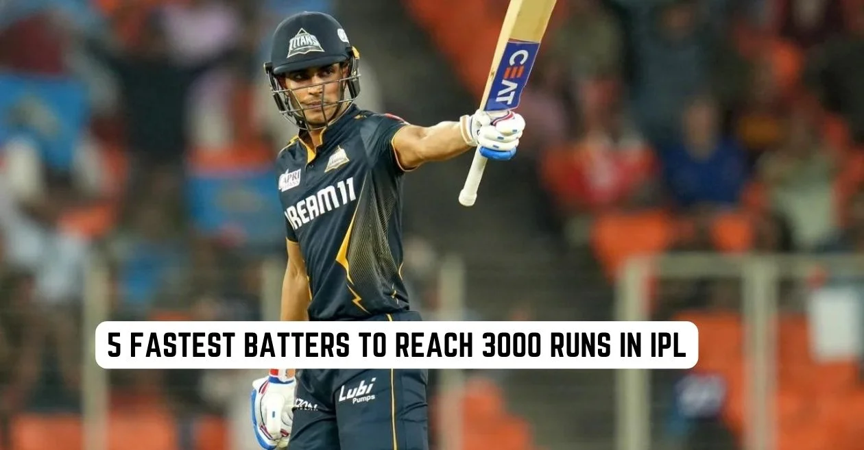 Top 5: Fastest to reach 3000 runs in the Indian Premier League (IPL)